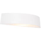Qazqa Moderne utendørs vegglampe hvit IP44 Caz
