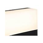Qazqa Moderne utendørs vegglampe sort IP44 inkl. LED Dualy