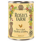 Rosie's Farm Adult 6 x 400g Chicken & Turkey