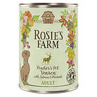 Rosie's Farm Sparpack: Adult 24 x 400g Venison & Pheasant with Salmon