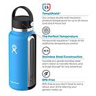 Hydro Flask Wide Mouth Sport Thermo Blå 600ml