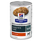 Hills Prescription Diet w/d Diabetes Care Chicken hundfoder 24 x 370g