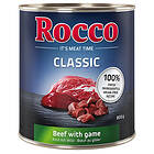 Rocco Classic 12 x 800g Naudanliha & vilt