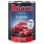 Rocco Classic 12 x 400g hundfoder Rent nötkött