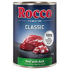 Rocco Classic 6 x 400g Nötkött & anka