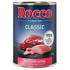 Rocco Sparpack: Classic 24 x 400g Naudanliha & kalkon