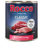 Rocco Sparpack: Classic 24 x 800g Nötkött & kalkon