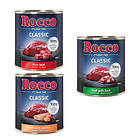 Rocco Sparpack: Classic 24 x 800g Exklusivmix: Rent nötkött, Naudanliha & lax, N