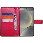 CaseOnline Plånboksfodral 3-kort Samsung Galaxy S24 - Rosa