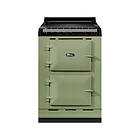 AGA Living AGA-modul fristående med keramisk häll (Olive green)