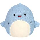 Squishmallows Fuzz-A-Mallows Mjukdjur Hajen Davie 40 cm