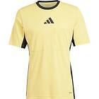 Adidas Referee 24 Short Sleeve T-shirt Gul M Man