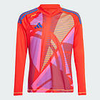 Adidas Tiro24 Long Sleeve Goalkeeper T-shirt Orange 5-6 Years Pojke