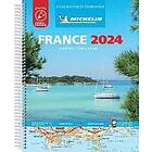 Michelin: France 2024 Tourist & Motoring Atlas A4 Laminated Spiral