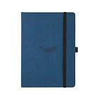 WildLife Dingbats* Soft Cover A5 Dotted Blue Whale Notebook