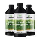Swanson Liquid Chlorophyll Ekonomipack 3x473ml