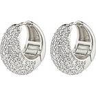 Pilgrim 26241-6073 NAOMI Crystal Hoops 1 set