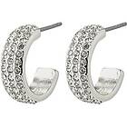 Pilgrim 26233-6043 MATYLDA Crystal Hoop Earrings 1 set