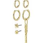 Pilgrim 11241-2003 STAR 3 in 1 Earrings 1 set