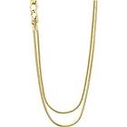 Pilgrim 14224-2011 Solidarity Snake Chain Necklace