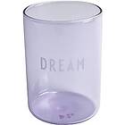 Design Letters Favourite Drinking Glass Purple Dream