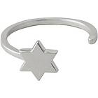 Design Letters Star Ring Silver