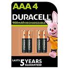 Duracell Recharegeable Ultra AAA 900 mAh (HR03) 4-pack