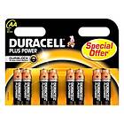 Duracell Plus Power Alkaline AA LR6 8-Pack