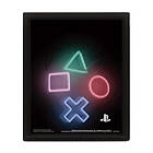 Sony Playstation Play Inramad 3d-affisch