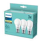 Philips LED 60W A60 E27 WW FR ND 3PF/6 DISC