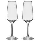 Orrefors Pulse champagneglas 28 cl, 2-pack