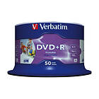 Verbatim Dvd+r Wide Inkjet Printable No Id Brand 4,7 Gb 50 Styck