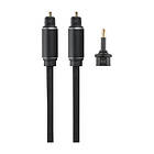 Dacota Platinum Optisk Kabel 3m Med Adapter