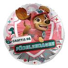 Paw Patrol Folieballong Liberty Grattis På Födelsedagen