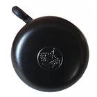 Krone Svart Ringklocka Ø55 mm