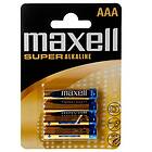 Maxell Super Alkaline AAA LR03 1,5V 4-Pack