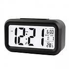 Deltaco Digital Alarm Clock med LED skärm