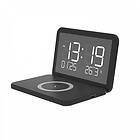 Teknikproffset Digital Alarm Clock & Termometer med QI laddning 38-83636