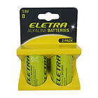 Eletra Ea2d23 D-batterier, 2 St
