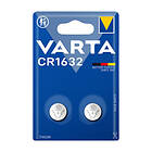 Varta Cr1632 Bli Knappbatterier, 2 St