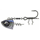 Savage Gear Monster Vertical Heads 80g 1/0 Chartreuse