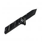 Manker Saber Folding Knife M390 Black Titanium Carbide