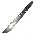 Enkel Machete 49cm svart