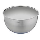 Emsa K32722 Prep&Bake blandningsskål i rostfritt stål 22 cm halkfri botten perfekt stabilitet pip för exakt hällning diskmaskinssäker reptål