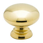 Beslag Design Knob 411 Polished Brass