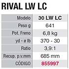 Penn Rival Lw Lc Trolling Reel Svart 30