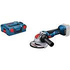 Bosch GWX 18V-10 Vinkelslip 125mm X-LOCK L-BOXX (Utan batterier)