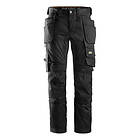 Snickers 6241 Arbetsbyxa Stretch Hölsterfickor Svart C44