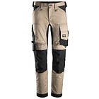 Snickers 6341 Arbetsbyxa Stretch Khaki/Svart 96