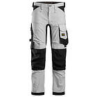 Snickers 6341 Arbetsbyxa Stretch Hvit/Svart 60